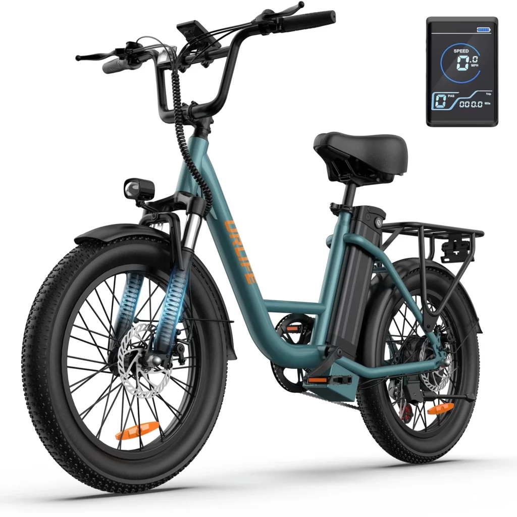 MK Urban Pro X1 1000W, vélo électrique fat bike avec pneus 20 x 3 pouces