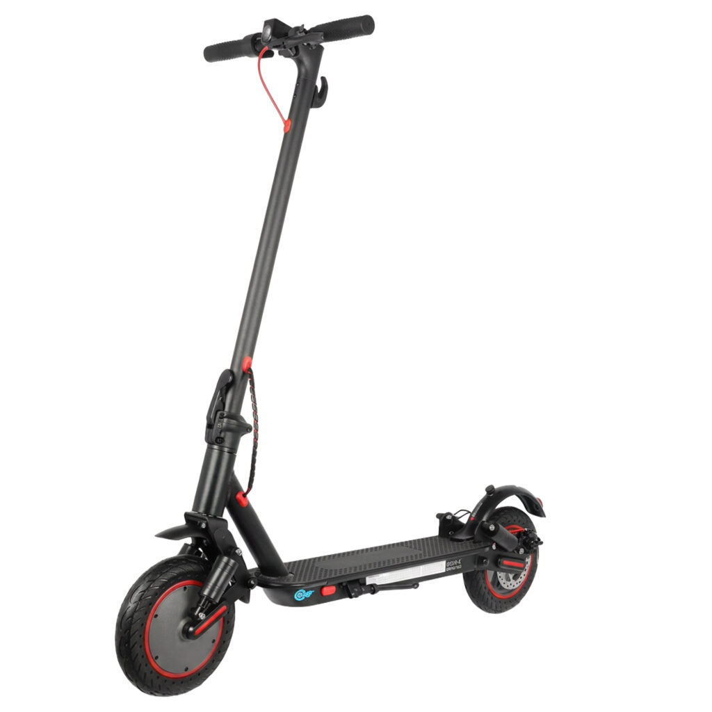 MK Urban Ride Plus 350W, trottinette électrique pliable avec pneus 10 pouces et double suspension